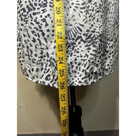 Zac & Rachel Women’s Top Blouse 1X Plus Size Flowy Elastic Neckline Long Sleeve - Picture 6 of 13